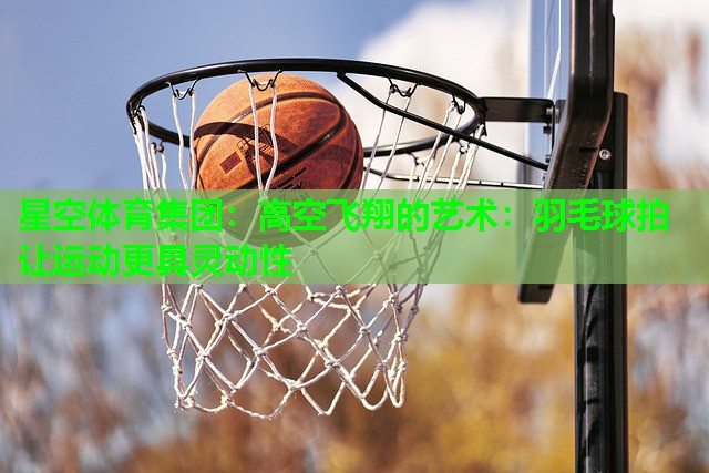星空体育集团：高空飞翔的艺术：羽毛球拍让运动更具灵动性