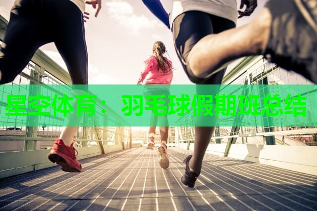 羽毛球假期班总结