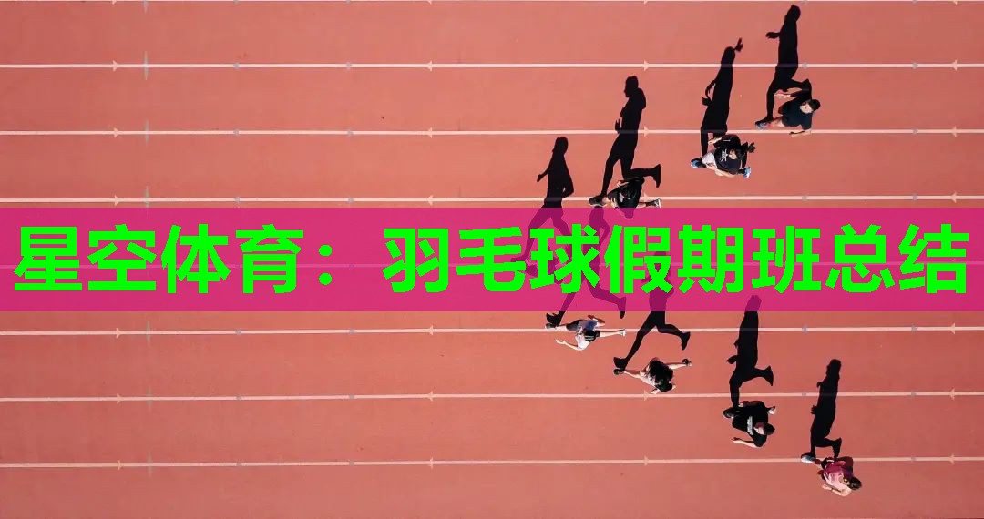 羽毛球假期班总结